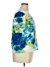 Chico's Blue Short Sleeve Blouse Size XL (3) - photo 4