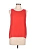 Dee Elly 100% Polyester Red Sleeveless Top Size M - photo 1