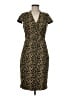 J.Crew Animal Print Brown Cocktail Dress Size 6 - photo 1