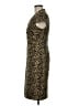 J.Crew Animal Print Brown Cocktail Dress Size 6 - photo 5