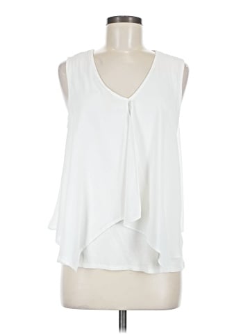 Green Envelope Sleeveless Blouse (view 1)