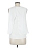 Green Envelope 100% Polyester White Sleeveless Blouse Size M - photo 2
