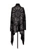 Peruvian Connection Black Wool Cardigan Size XS - photo 2