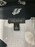 Talbots Print Black Short Sleeve Button-Down Shirt Size L - photo 7