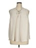 Torrid 100% Polyester Ivory Sleeveless Blouse Size 1X Plus (1) - photo 1