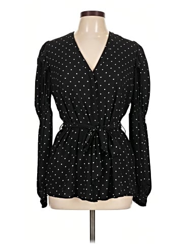 Zara Basic 3/4 Sleeve Blouse (view 1)
