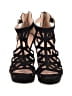 lov mark Black Sandals Size 6 - photo 2