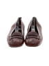 Prada 100% Leather Brown Leather Loafers Size EU 38 1/2 - photo 2