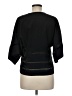 IRO 100% Polyester Black 3/4 Sleeve Blouse Size EU (FR) 38 / US 6 - photo 2