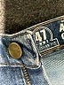 Wrangler Jeans Co Chevron-herringbone Blue Jeans Size XL (estimated) - photo 7