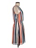 DR2 100% Polyester Stripes Orange Casual Dress Size M - photo 4