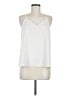 Black Swan 100% Polyester Ivory Sleeveless Blouse Size M - photo 1