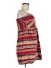 Roxy 100% Cotton Stripes Red Cocktail Dress Size M - photo 4