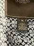Coach 100% Nylon Argyle Black Coat Size XL - photo 6