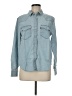 Levi's Blue Long Sleeve Button-Down Shirt Size M - photo 1
