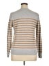Ann Taylor LOFT Stripes Gray Pullover Sweater Size XL - photo 2