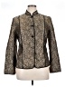 Jones New York Paisley Gold Jacket Size 14 - photo 1