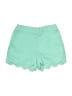 Crewcuts Outlet Solid Green Shorts Size 5 - photo 1