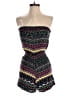 RD Style 100% Rayon Chevron-herringbone Purple Romper Size S - photo 1