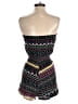 RD Style 100% Rayon Chevron-herringbone Purple Romper Size S - photo 2