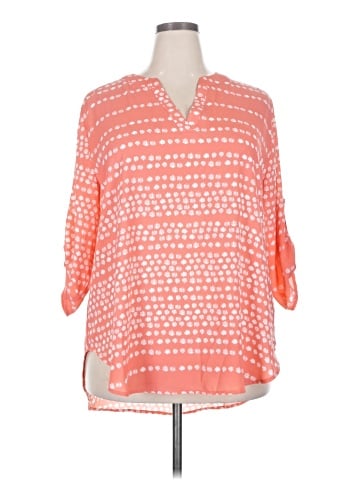 Cato 3/4 Sleeve Blouse (view 1)