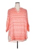 Cato 100% Polyester Orange 3/4 Sleeve Blouse Size 18 - photo 1