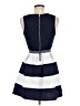 Speechless Stripes Blue Cocktail Dress Size M - photo 2