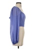 Lulus 100% Polyester Blue 3/4 Sleeve Blouse Size XS - photo 4
