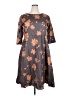 Unbranded Brown Casual Dress Size XXL - photo 1