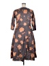 Unbranded Brown Casual Dress Size XXL - photo 2