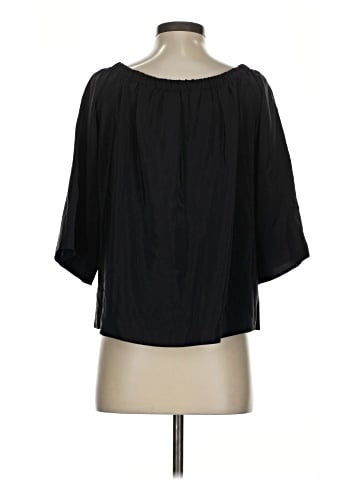 Amanda Uprichard 3/4 Sleeve Silk Top (view 2)