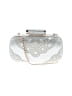 Badgley Mischka 100% Polyester White Ivory Clutch One size - photo 1