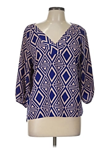 Chris & Carol 3/4 Sleeve Blouse (view 1)