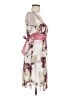 Studio Y 100% Polyester Floral Ivory Cocktail Dress Size M - photo 4