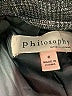 Philosophy Republic Clothing Tweed Gray Blazer Size 6 - photo 8