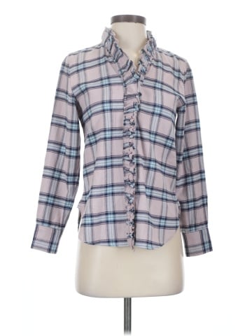 Étoile Isabel Marant Long Sleeve Button-Down Shirt (view 1)