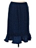 Unbranded 100% Polyester Paisley Blue Casual Skirt Size 6 (petite) - photo 1