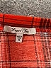 Paper Tee 100% Polyester Orange 3/4 Sleeve Blouse Size 1X - photo 7