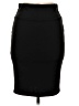 Unbranded Solid Black Casual Skirt Size M - photo 1