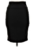 Unbranded Solid Black Casual Skirt Size M - photo 2