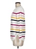 Gap 100% Cotton Stripes White Pullover Sweater Size M - photo 5