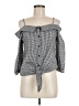 Caution to the Wind Black 3/4 Sleeve Blouse Size M - photo 1