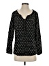 Relativity 100% Polyester Black 3/4 Sleeve Blouse Size S - photo 1