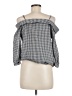 Caution to the Wind Black 3/4 Sleeve Blouse Size M - photo 2