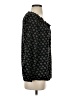 Relativity 100% Polyester Black 3/4 Sleeve Blouse Size S - photo 4