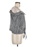 Caution to the Wind Black 3/4 Sleeve Blouse Size M - photo 4