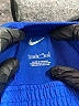 Nike 100% Polyester Color Block Blue Athletic Shorts Size 7 - photo 3
