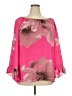 Ashley Stewart 100% Polyester Pink 3/4 Sleeve Blouse Size 18 Plus - photo 1