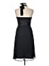 Connected Apparel 100% Polyester Solid Black Cocktail Dress Size 16 - photo 2