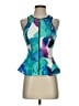 Bebe Teal Sleeveless Blouse Size XS - photo 1
